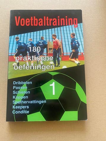 Voetbaltraining deel  1 - 180 Praktische Oefeningen, Verzenden, Zo goed als nieuw, Balsport