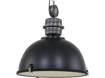 Steinhauer Bikkel XXL 7834ZW - Hanglamp - Ø52 cm zwart, Verzenden, Nieuw