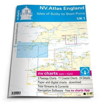 NV Charts Engeland - UK1 Isles of Scilly tot Start Point, Watersport en Boten, Ophalen of Verzenden, Nieuw