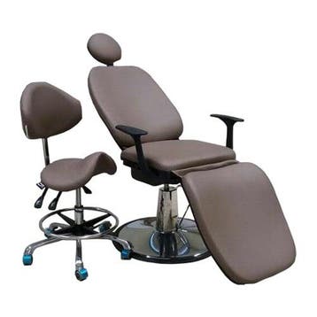 Beverly Hills Make Up Chair Hollywood Kleur: Bruin, Verzenden, Nieuw, Overige typen