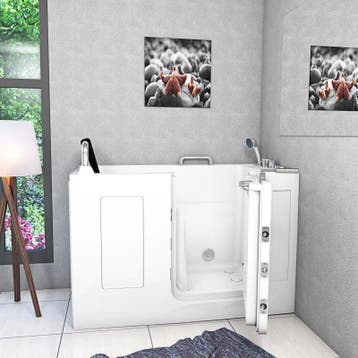 Instap Zitbad Wolente Whirlpool Rechts 140X76X116 (Badkamer), Ophalen of Verzenden, Nieuw