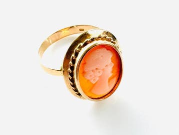 Ring - 18 karaat Geel goud, Nieuw