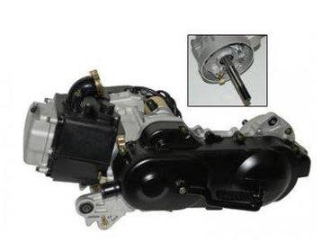 Motorblok GY6 50cc 10 inch Lange achteras EURO 2/3, Verzenden, Nieuw, Overige merken