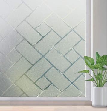Raamfolie Privacy Glasfolie Statisch Zonder Lijm - Decoratie, Verzenden, Nieuw