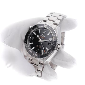 Omega Planet Ocean 43,5mm 215.30.44.21.01.001; Automatisc..., Ophalen of Verzenden, Zo goed als nieuw, Staal, Overige merken