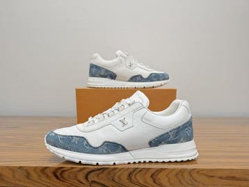 Louis Vuitton - Run Away White / Blue Monogram Denim -, Nieuw