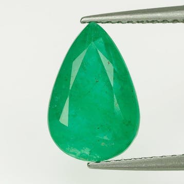 1 pcs Groen Smaragd - 3.34 ct - Bellerophon Gemlab -, Nieuw