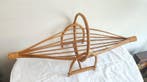 RARE Grand panier allongé - Mand - Rattan - Draagmand op