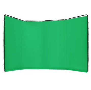 Groot Green Screen 400x238 cm met Standaard Set, Verzenden, Nieuw