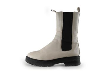 Manfield Chelsea boots in maat 41 Wit, Kleding | Dames, Schoenen, Verzenden, Wit, Overige typen, Zo goed als nieuw