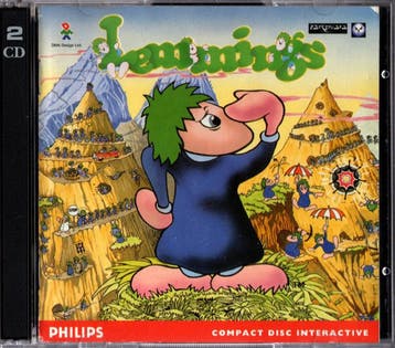 Philips CD-i / CDi Lemmings, Verzenden, Zo goed als nieuw