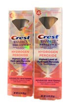 Crest 3DWhite Hydrogen Perioxide tandpasta 85 gram 2 stuks, Ophalen of Verzenden, Nieuw