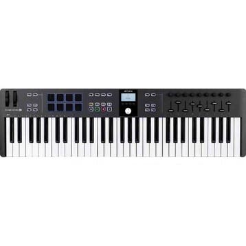 Arturia KeyLab Essential mk3 61 Black – USB/MIDI keyboar, 61, Ophalen of Verzenden, Nieuw