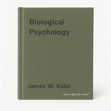 Biological Psychology - James W. Kalat 9780534029821, Verzenden, Gelezen, James W. Kalat