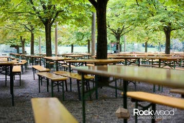 Rockwood® Biertafel Berlin 2.20m x 0.50m, Ophalen of Verzenden, Nieuw, Overige typen, Overige