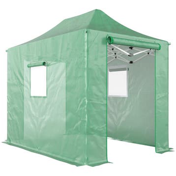 Pop Up Broeikas Ca. 200x300x270 Cm Opvouwbaar Foliebroeikas, Tuin en Terras, Verzenden