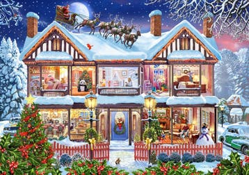 Kerstpuzzels - Diverse Merken - Groot Aanbod bij Puzzelplaza, Hobby en Vrije tijd, Denksport en Puzzels, Ophalen of Verzenden