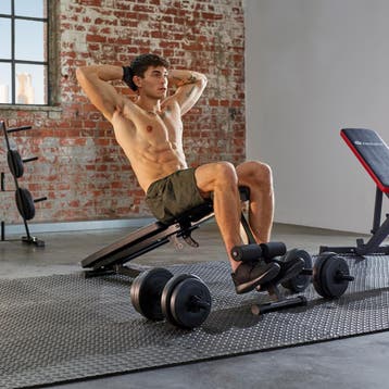 Multihoek halterbank - zwart, Sport en Fitness, Fitnessmaterialen, Verzenden, Nieuw