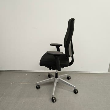 Interstuhl bureaustoel - zwarte stof, Ophalen of Verzenden, Nieuw