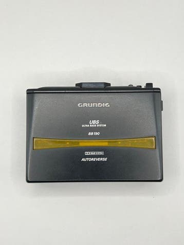 Grundig - BB190 Beat Boy Draagbare cassettespeler, Audio, Tv en Foto, Nieuw