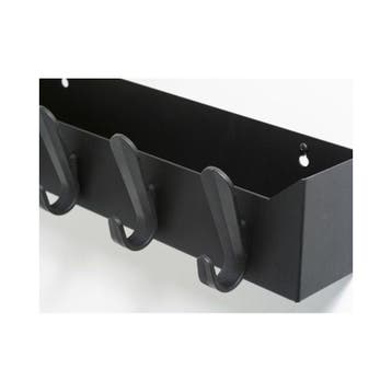 Functionals Krok Box 50 wandkapstok met opbergbox - zwart, Verzenden, Nieuw
