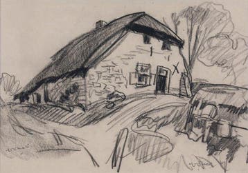 Willem Hendrik van der Nat (1864–1929) - Boerderij - NO, Antiek en Kunst