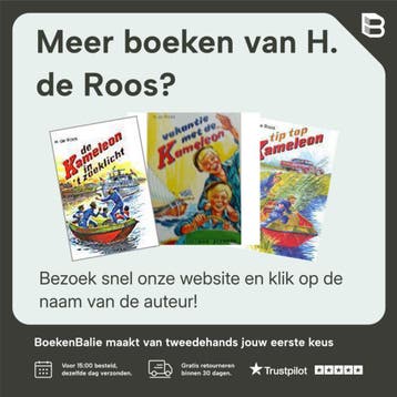 De Kameleon schiet te hulp / Kameleonserie - H. de Roos, Verzenden, Zo goed als nieuw, H. de Roos