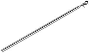 Berger Stormstang Steunvoet 28mm 170-260cm - Zilver, Ophalen of Verzenden, Nieuw