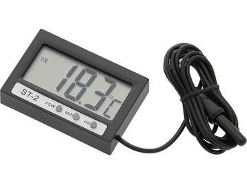 Thermometer Outdoor Digitaal - Zwart ST-2, Ophalen of Verzenden, Nieuw