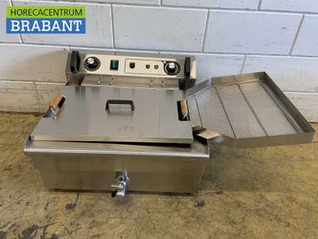 HCB RVS Visfriteuse Oliebolfriteuse Friteuse Frituur 30, Ophalen of Verzenden, Nieuw in verpakking
