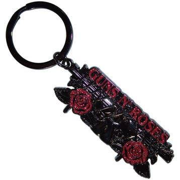 Guns N Roses Vintage Pistols Sleutelhanger off. merchandise, Ophalen of Verzenden, Nieuw, Gebruiksvoorwerp