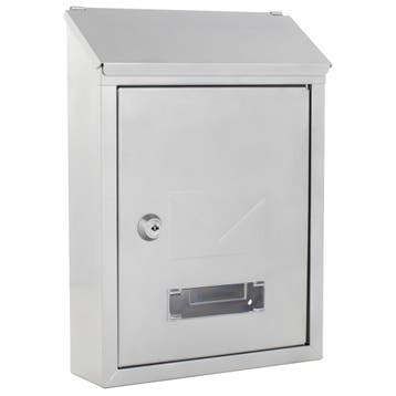 Profirst Mail PM 400 Brievenbus Zilver, Verzenden, Nieuw