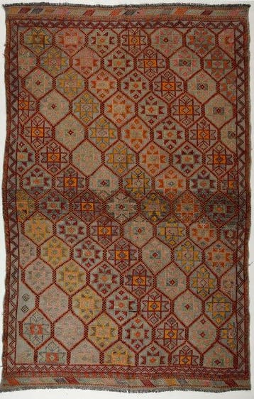 Usak - Kelim - 284 cm - 170 cm - Vintage Turkse Oushak, Huis en Inrichting, Nieuw