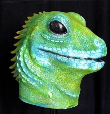 Salamander masker (groen), Verzenden, Nieuw