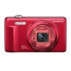 Olympus D-755 Digitale Compact Camera - Rood (In doos), Verzenden, Zo goed als nieuw