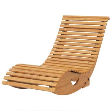 Outdoor Schommelstoel, Hoge Rugleuning, Verstelbare Basis, G, Tuin en Terras, Terrasdelen en Vlonders, Verzenden, Nieuw