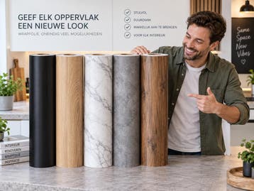 Keukenkastjes wrapppen? Wrapfolie voor interieur / meubels, Nieuw