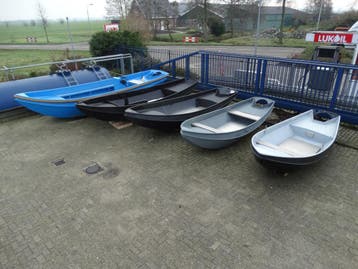 Tukkervlet roeiboot vlet boot werkboot stalenboot robuust, Nieuw