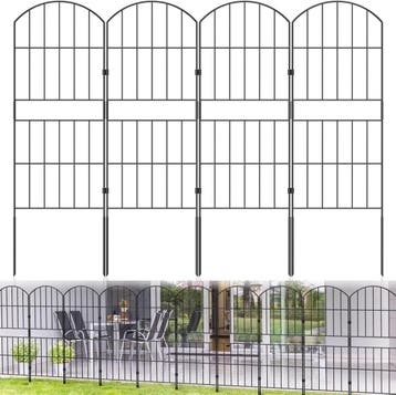Tuinafscheiding Metaal | 50% Korting | Nu Snel!, Ophalen of Verzenden, Zo goed als nieuw, Overige materialen, Tuinhek