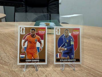 2026 Panini World Cup Stickers Kylian Mbappé, Cody Gakpo, Nieuw