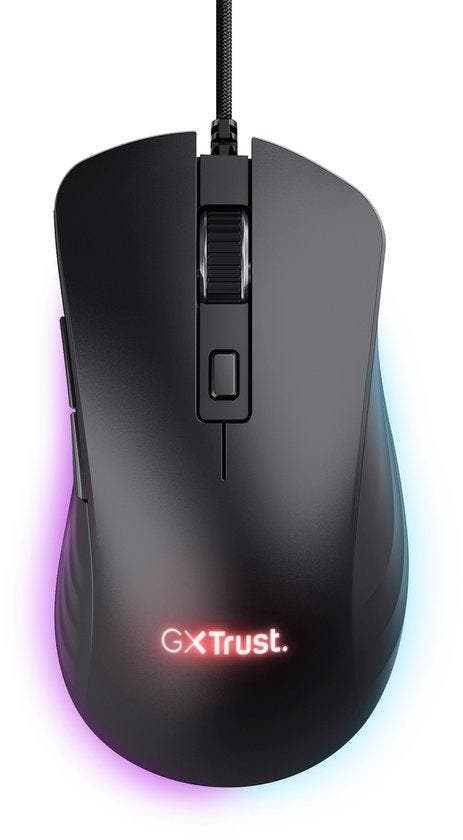 Trust GXT 924 YBAR+ - Pro Gaming Muis - RGB verlichting -, Computers en Software, Muizen, Verzenden
