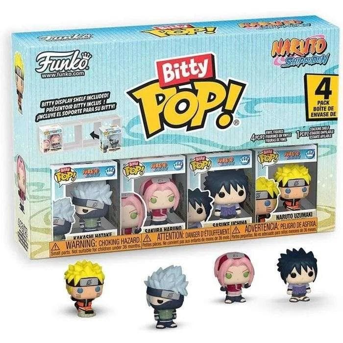 Funko Bitty POP! - Naruto Shippuden Team 7 - 4-pack - Vinyl, Spelcomputers en Games, Spelcomputers | Overige Accessoires, Nieuw