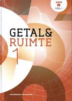 9789001842321 Getal  Ruimte deel 1 vwo b leerboek, Boeken, Verzenden, Zo goed als nieuw, J.H. Dijkhuis