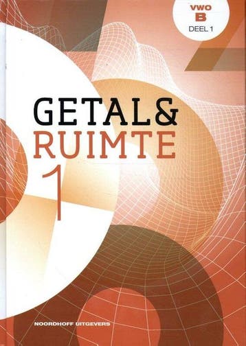 9789001842321 Getal  Ruimte deel 1 vwo b leerboek, Boeken, Verzenden, Zo goed als nieuw, J.H. Dijkhuis