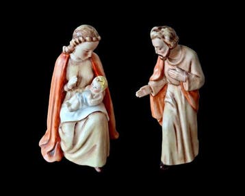 Goebel - Beeldje, Heilige Familie - TMK2 - 15 cm - Porselein