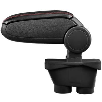 Armsteun Peugeot 208 vanaf 2012 kunstleer zwart rood stiksel, Verzenden, Nieuw