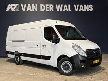 Opel Movano 2.3 CDTI 164pk L4H2 Euro6 Airco | Omvormer | Cam, Stof, Gebruikt, Wit, Dealer onderhouden