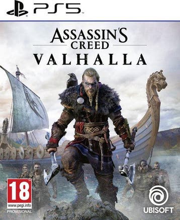 Playstation 5 Assassins Creed Valhalla, Verzenden, Zo goed als nieuw