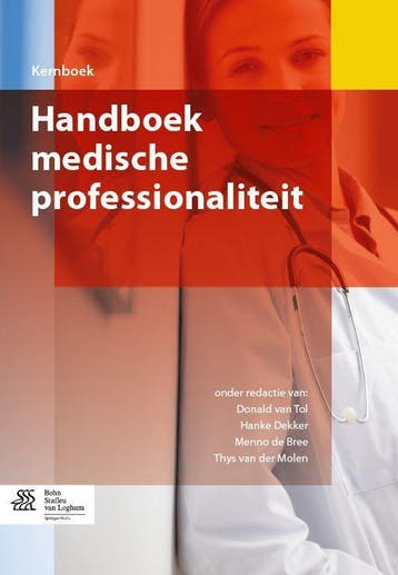Handboek medische professionaliteit 9789036803724, Verzenden, Zo goed als nieuw