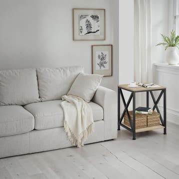 Bijzettafel Carlton 40,5x40,5x52,5cm, Verzenden, Nieuw